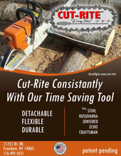 Load image into Gallery viewer, ARC Manufacturing Chainsaw Firewood Measuring Device 18"   Stihl Husqvarna Craftsman DQ-7S3H-MAYI
