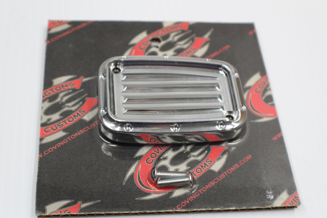 Clutch Dimpled Chrome Master Cylinder Lid M0077 C1168-C M0077