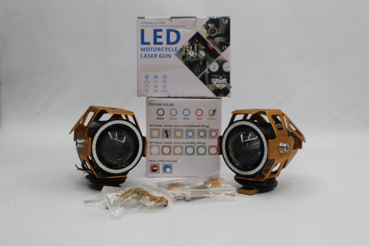 Motorcycle Laser LED Light High/Low Beam Qty 1 HSAS010 M0652