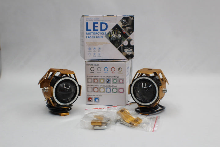 Motorcycle Laser LED Light High/Low Beam Qty 1 HSAS010 M0655