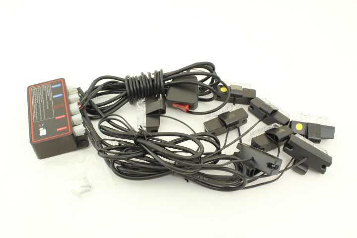 8 pcs Amber LED Emergency Lights 12v M1186