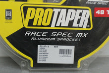 Load image into Gallery viewer, BRAND NEW PRO TAPER RACE SPEC MX REAR SPROCKET 48T MPN 02-3713
