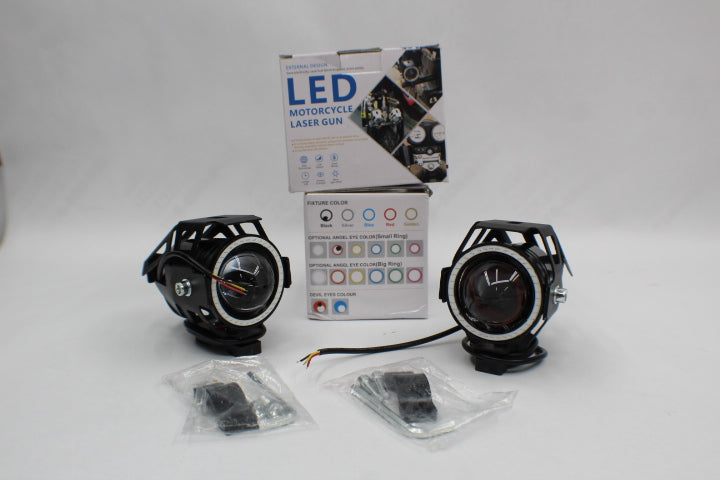 Motorcycle Laser LED Light High/Low Beam Qty 1 HSAS010 M0648