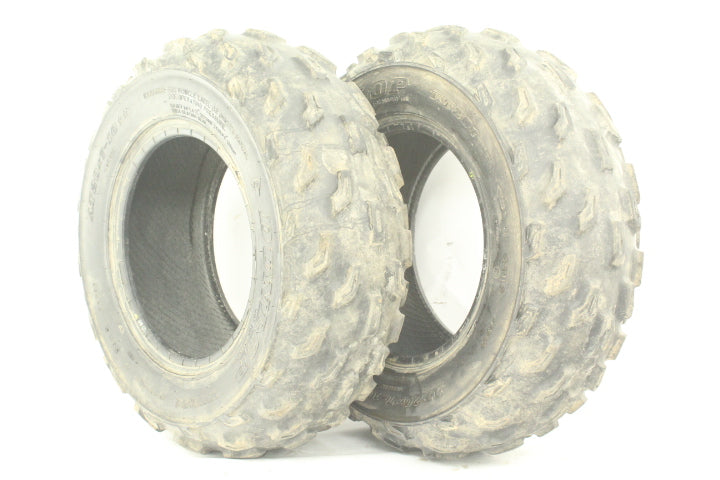 Set opf (2) Dunlop KT201 Front ATV Tires AT 20x7-10 T0197